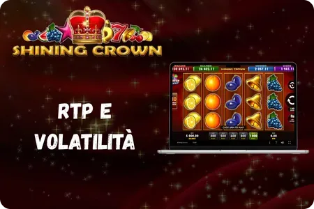 RTP e Volatilità Shining Crown