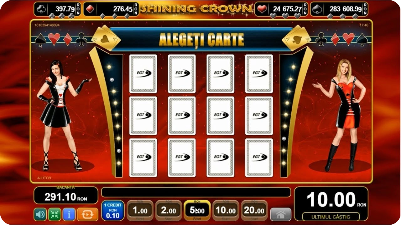 Jackpot Cards di Shining Crown